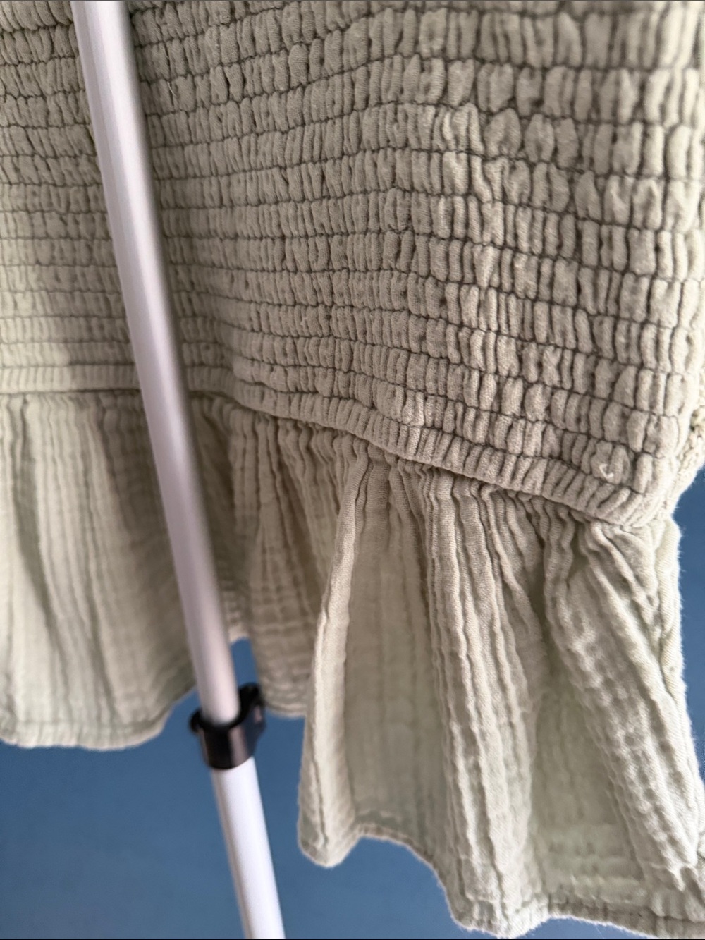 Hollister Sage Green Knit Peplum Camisole - Picture 7 of 9